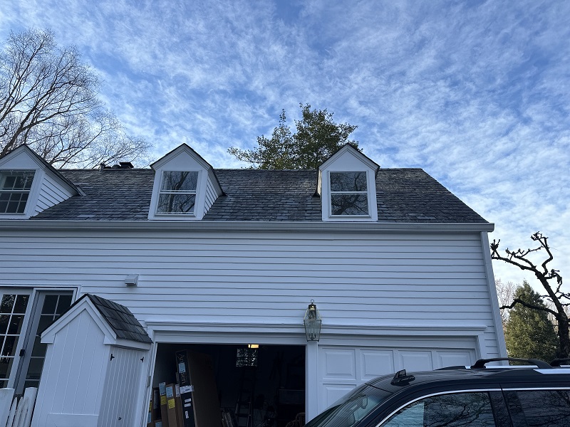 Wood casement windows in dormers Norwalk,CT